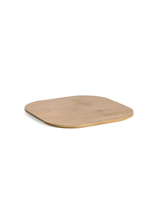 Bread Box with Lid Metallic Black 26.5x26.5x14.5cm
