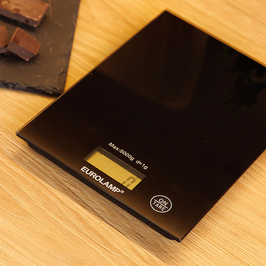 Eurolamp Digital Kitchen Scale Up To 5kg Black