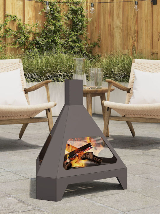 vidaXL Τζάκι Εξωτερικού Χώρου Μεταλλικό 50x43x52cm vidaXL Τζάκι Εξωτερικού Χώρου Μεταλλικό 50x43x52cm