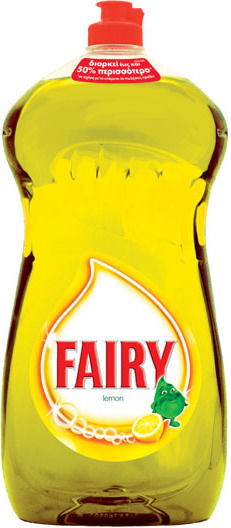 Fairy Ultra Течно за Миене на Съдове с Аромат Лимон 1x1.5л