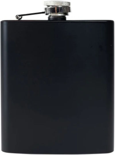 Edelstahl Trinkflasche Madman Schwarz 200ml 31520