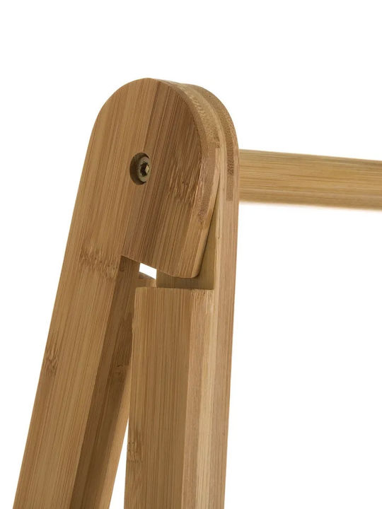 BigBuy Ραφιέρα Μπανιέρας Bamboo 45x34x109cm Γκρι