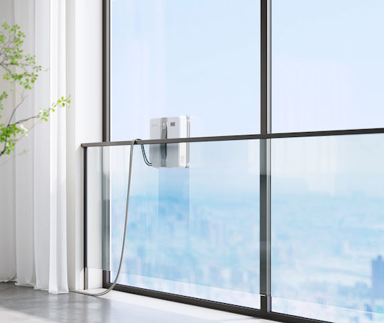 Ecovacs Winbot Mini Window Cleaning Robot 3200pa Win-slam 3.0 Technology 9-step Protection System During Use White-grey