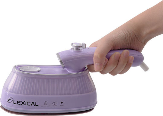 Lexical LSI-1022 Purple Travel Iron Steam 1100W with Ceramic Plate