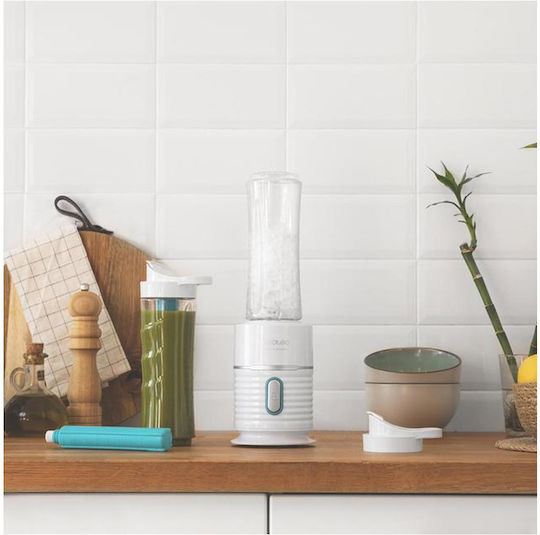 Cecotec Power Titanium Μπλέντερ με Γυάλινη Κανάτα 600 ml 500W Λευκό