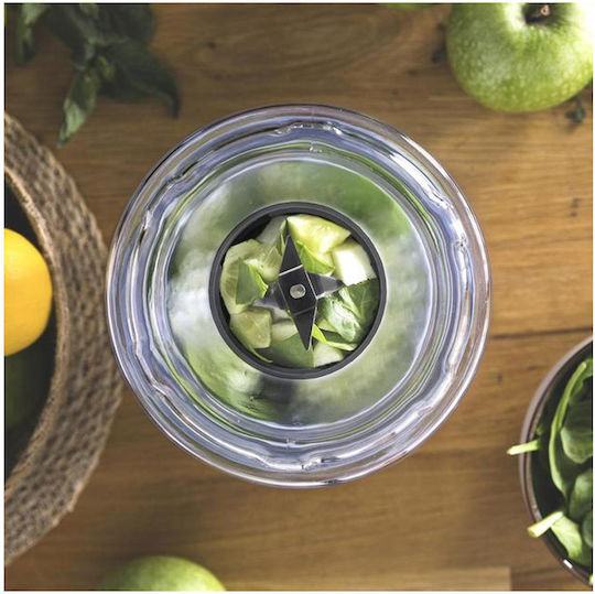 Cecotec Power Titanium Μπλέντερ με Γυάλινη Κανάτα 600 ml 500W Λευκό