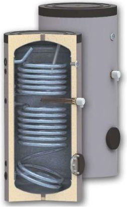 Alpha Therm BKLI/2-200 Boiler Λεβητοστασίου Glass 200lt με δύο Εναλλάκτες