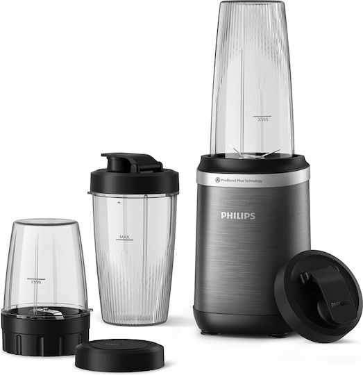 Philips 5000 Series Μπλέντερ με Κανάτα Tritan 700 ml 1000W Γκρι