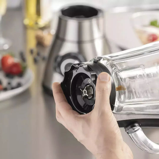 Caso Μπλέντερ με Γυάλινη Κανάτα 1.75 lt 1800W Inox 3619