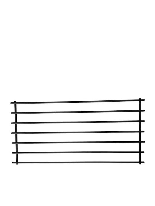 Tekno-Tel Σχάρα Νεροχύτη Μεταλλικό Μαύρο 50x25x2cm