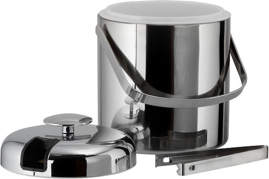 Classic Παγοδοχείο Διπλού Τοιχώματος Με Λαβίδα Inox 1,3lt 27.36015