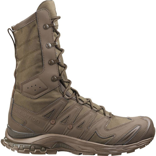 Salomon Militär-/Kampfstiefel Xa Forces Wasserdichte Leder Braune