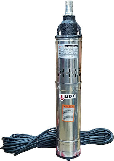 Pompa submersibilă Ddt Qgd120 din oțel inoxidabil 120 m 3 m³/h cablu 20 m