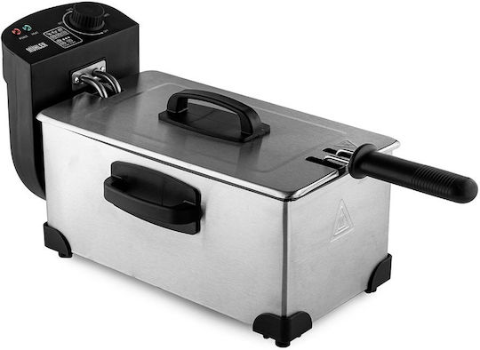 Muhler DF-3030IX Deep Fryer 3lt Silver