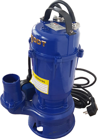 Pompa submersibilă pentru apă murdară cu tocător, plutitor, Ddt Wqcd 2200 W 8 m³/h