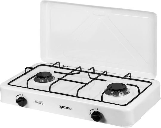 Neta Ertone ERT-MN-207AB Печки за плот Газов Двойна Бял