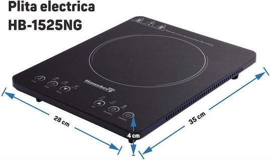Neta Countertop Burner Induktion Single Schwarz