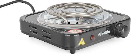 Keltin Enamel Countertop Single Burner Black