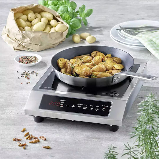 Caso Gastro 3500 Ecostyle Induction Countertop Single Burner Black