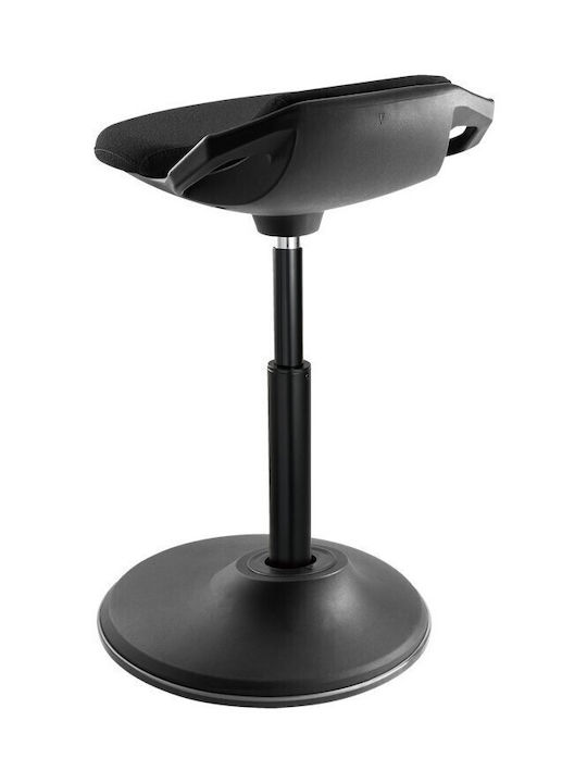 Office & Desk Stool Rocking Black 41x41x65.5cm