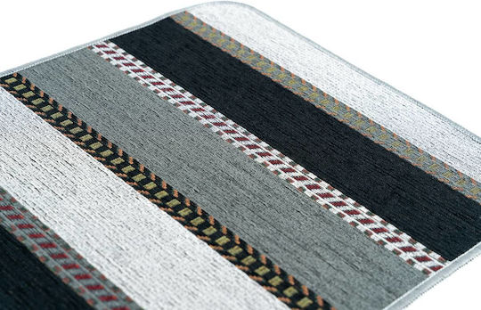 Sdim Küchenmatte Rutschfeste Unterlage Samba 504 Grau Schwarz 54x140cm