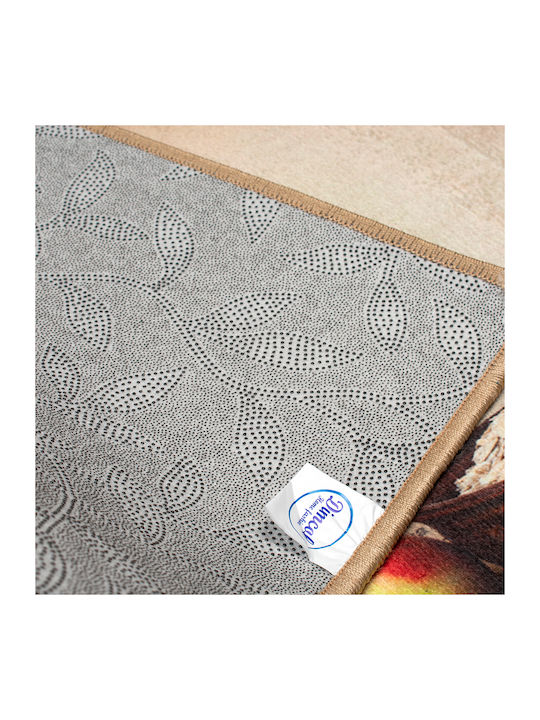 Dimcol Breakfast 271 Kitchen Mat Runner with Anti-slip Underlay Breakfast 271 80x200εκ.