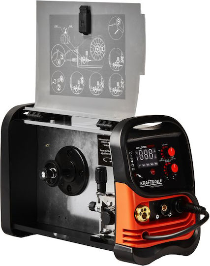 Aparat de sudură IGBT cu/fără gaz MMA MIG Kraft&Dele KD1883