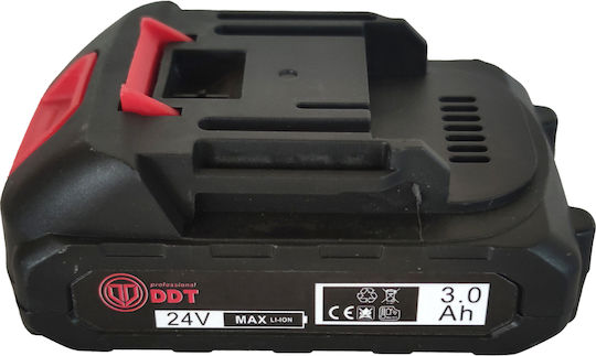 DDT Κλαδευτικό Αλυσοπρίονο Μπαταρίας 2x3Ah 24V 2kg με Λάμα 11cm