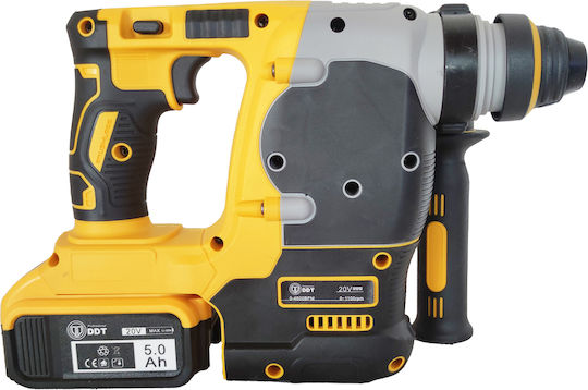DDT Impact Demolition Hammer Battery Brushless 20V with Chuck SDS Plus