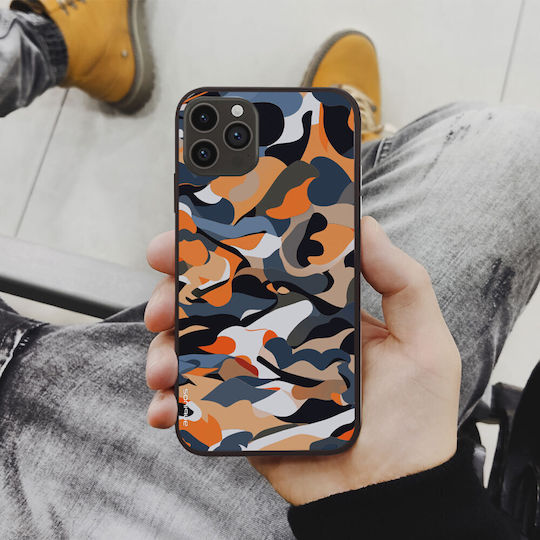 Sonique Camouflage Army Series Case for Xiaomi Poco F7 Ultra 5G Orange