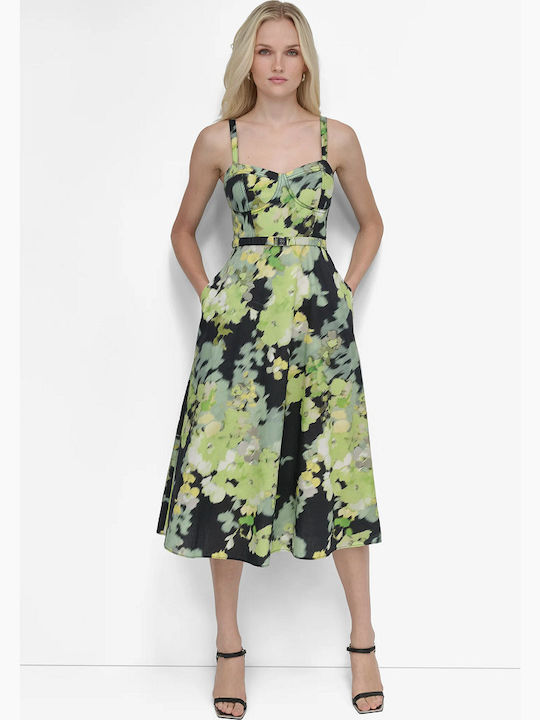 Sommer Damenkleid Schwarz