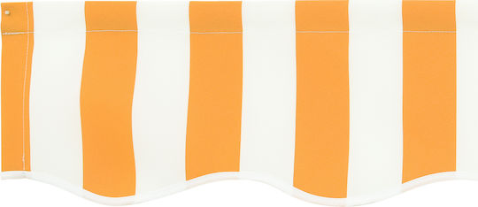 vidaXL Awning fabric Yellow 2x3.5m