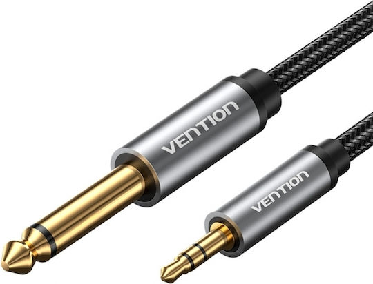 Vention Bcyhl 10m 3.5mm мъжки към 6.35mm мъжки мини жак аудио кабел