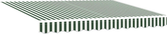 vidaXL Τεντόπανο Πράσινο 2.5x3.5m