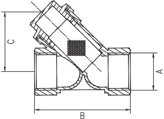 Ferro Gas Sediment Filter 3/4" F03
