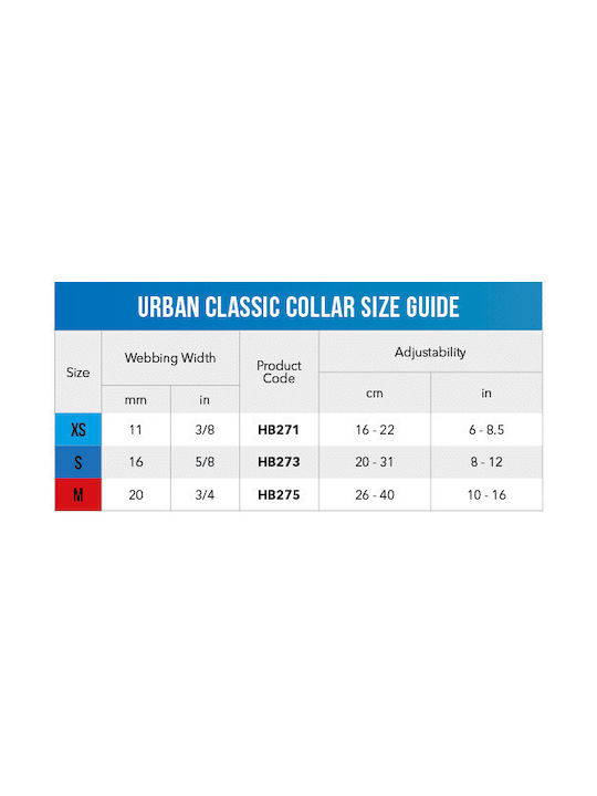 Rogz Ошийник за куче в Златист цвят XSmall / Small / Medium