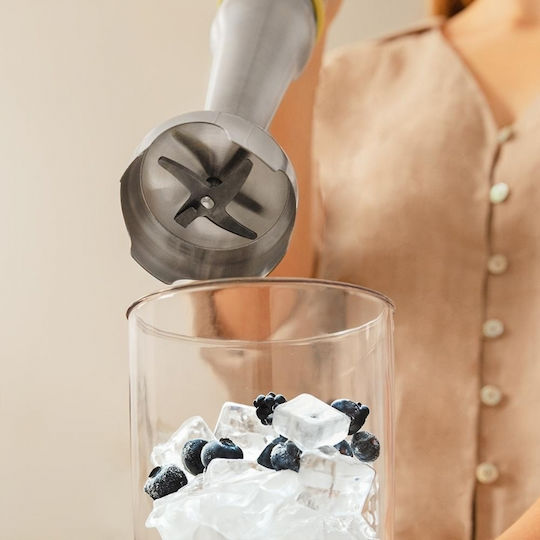 Cecotec Katana Handmixer mit Inox-Stab 1500W Silber