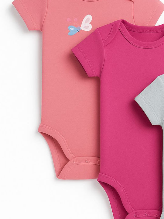 Mother Nest Multicolour Bodysuits Set