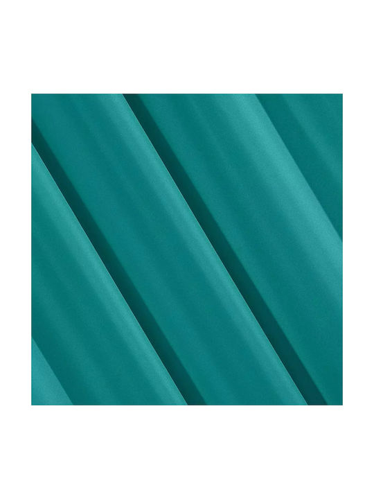 Eurofirany Vorhang mit Grommet Rita Türkis 140x250cm