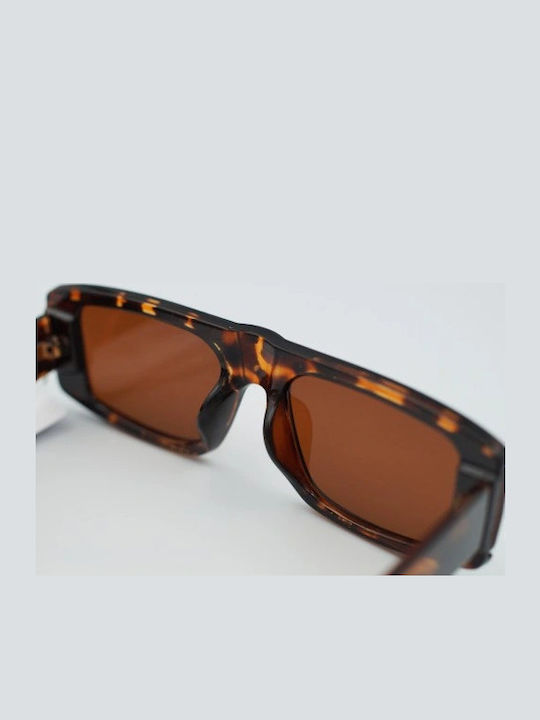 Zign Unisex Sunglasses with Brown Frame and Brown Lens ZLPO52593