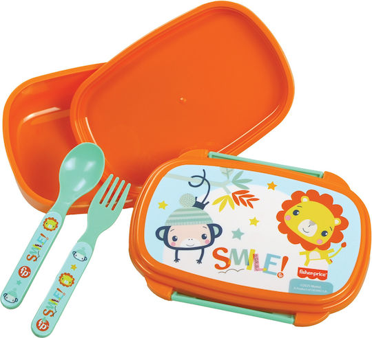 Gim Plastic Kids' Food Container Orange