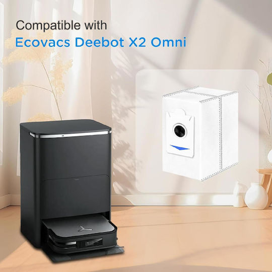 Σακούλες 15 τμχ για Σκούπα Ρομπότ Ecovacs