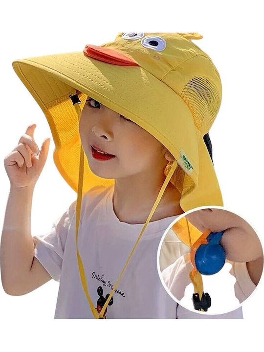 Queen Mother Palarie Copii Bucket Cu Protecție Solară Yellow Duck Galbenă Queen Mother Palarie Copii Bucket Cu Protecție Solară Yellow Duck Galbenă
