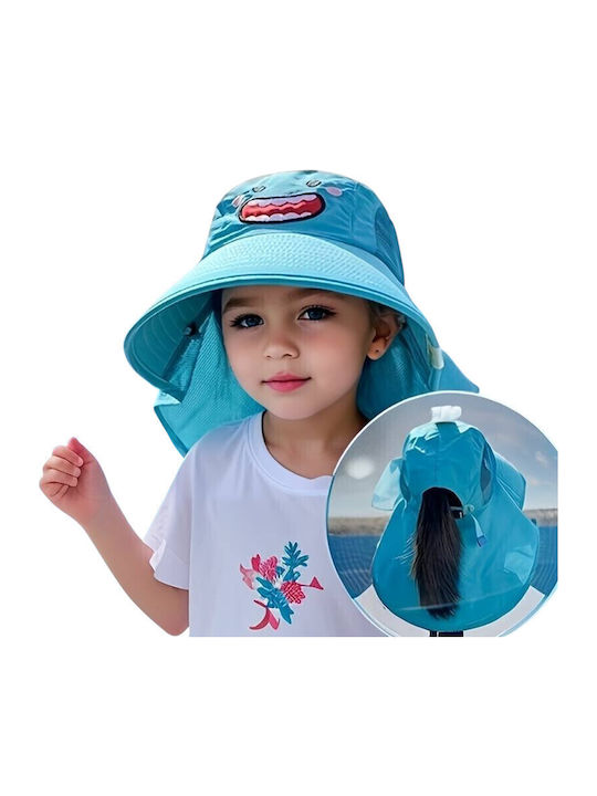 Queen Mother Palarie Copii Bucket Cu Protecție Solară Albastră Queen Mother Palarie Copii Bucket Cu Protecție Solară Albastră