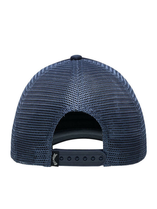 Billabong Kids' Hat Jockey Fabric 'podium' Navy Blue