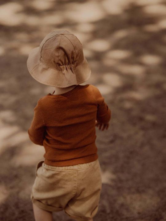 Vintage Lovers Kids' Hat Bucket Fabric Beige