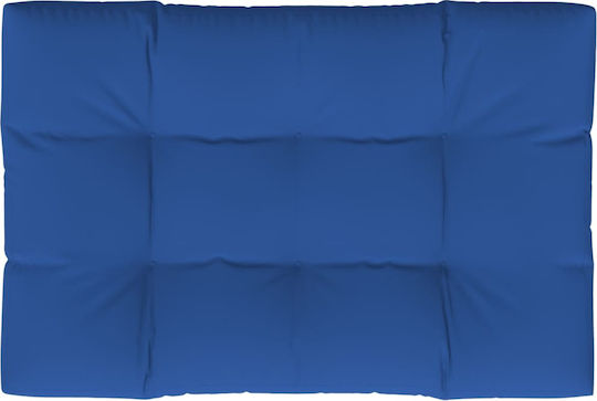 vidaXL Palette Bench Cushion Blue Royal 80x120cm
