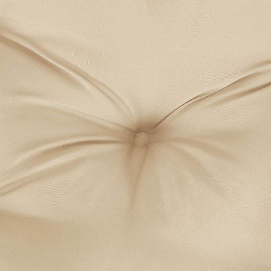 vidaXL Sitzbank-Kissen Palette Beige 80x120cm