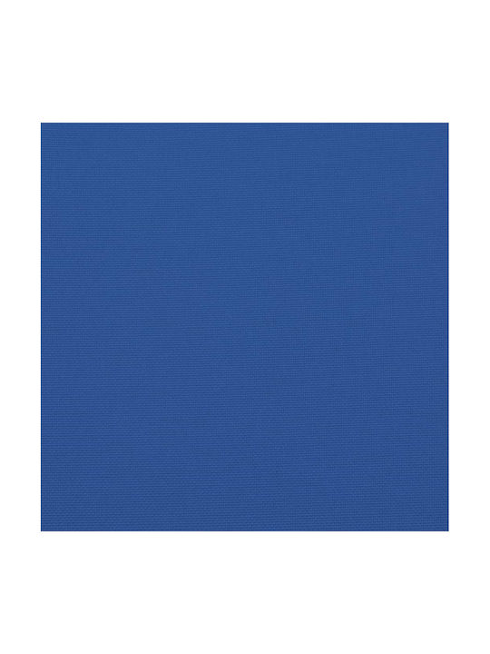 vidaXL Възглавница за пейка палета синьо руая 80x120см