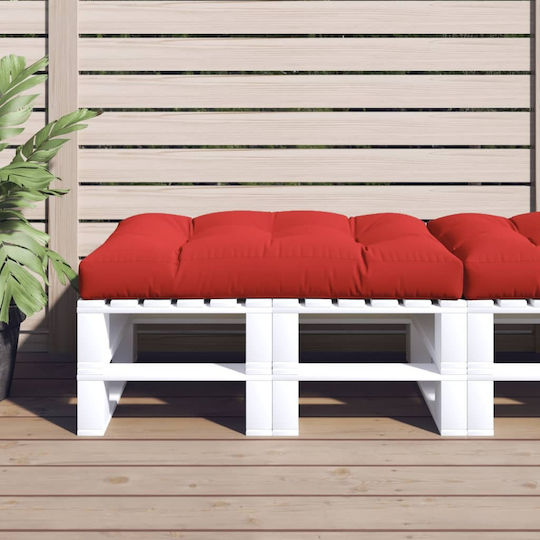 vidaXL Sofa-Kissen Palette Rote 80x120cm